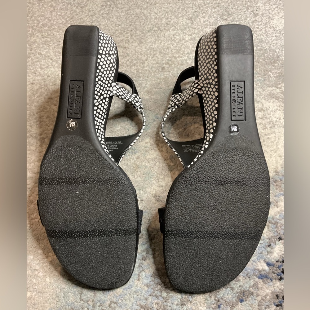 Alfani Step 'N Flex Vacanzaa Wedge Sandals - Spotted Snake (NIB) - Picture 12 of 15